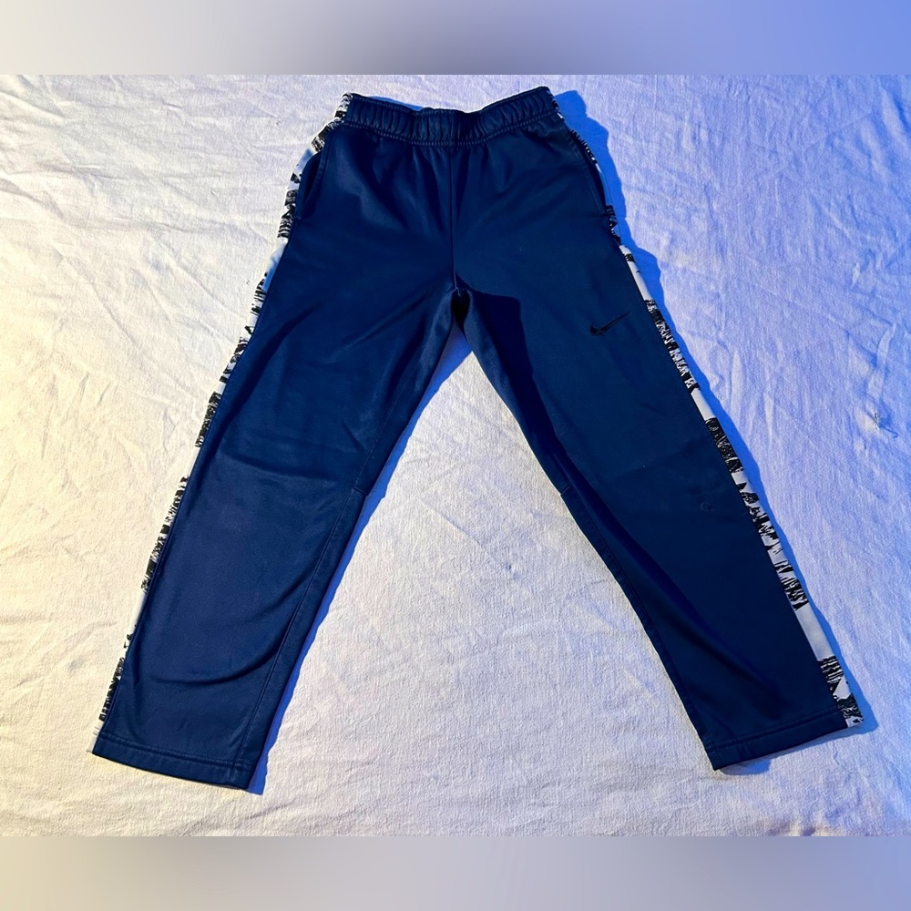 Boys Blue Nike Sweatpants